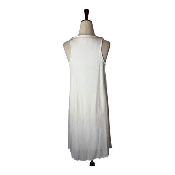 Lilly Pulitzer Dress Women Small White Gold Crochet Rachelle Mini Preppy Coastal - Picture 3 of 11